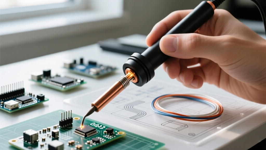 Expert Tips: Mastering a Soldering Iron with Pencil-Style Grip