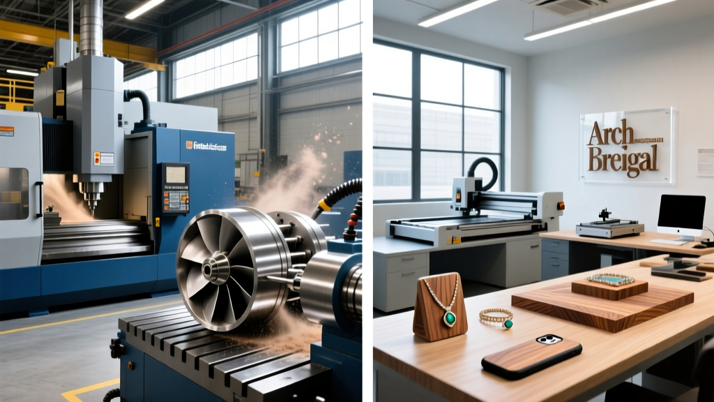 Industrial vs Consumer: Types of Products Made With CNC Machines