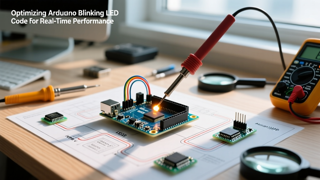 Optimizing Arduino Blinking LED Code for Real-Time Performance