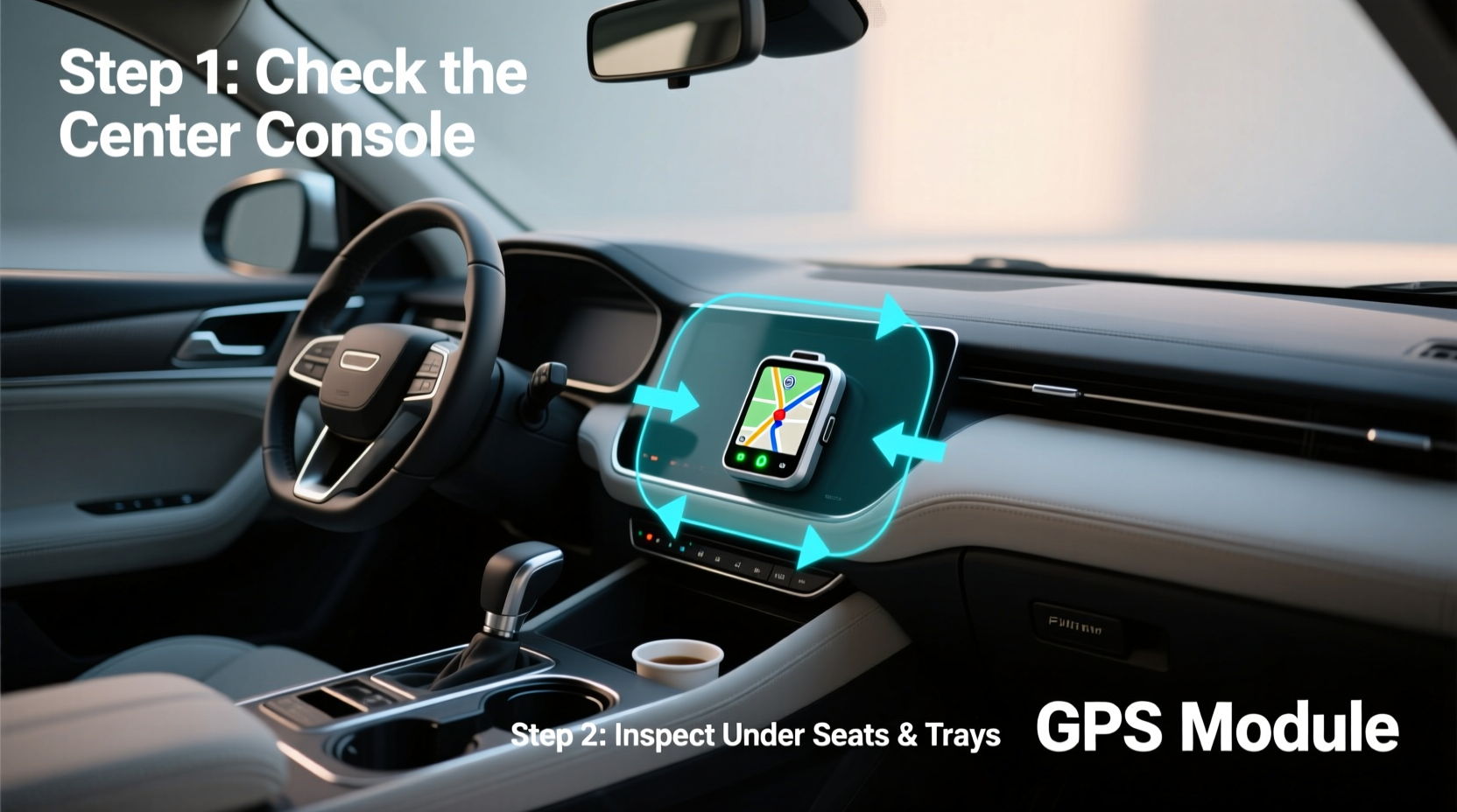 how to find a gps device on your car