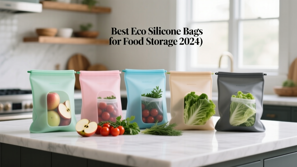 Best Eco Silicone Bags for Food Storage (2024)