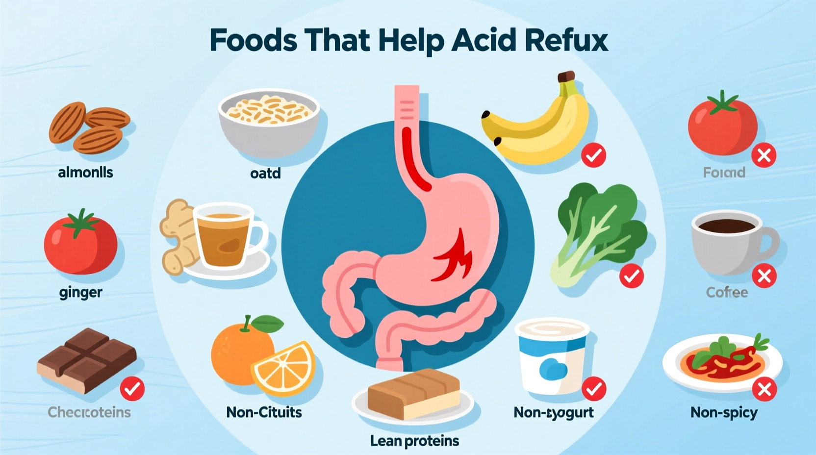 Top Foods That Help Acid Reflux Naturally
