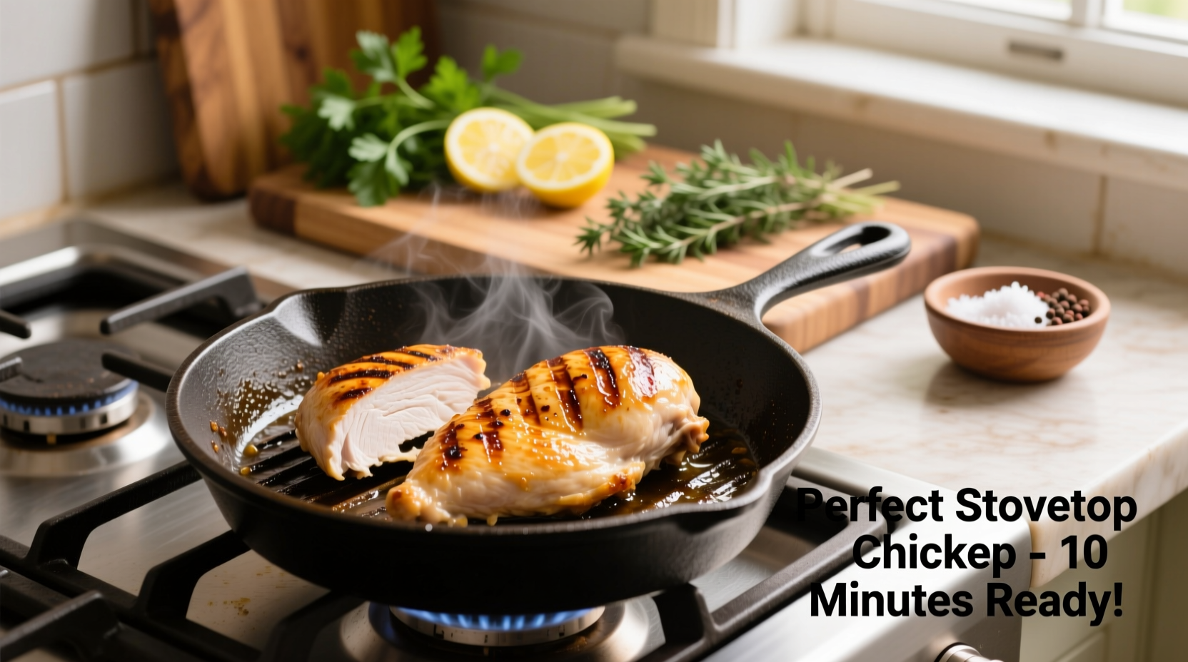 how to cook chicken on stovetop