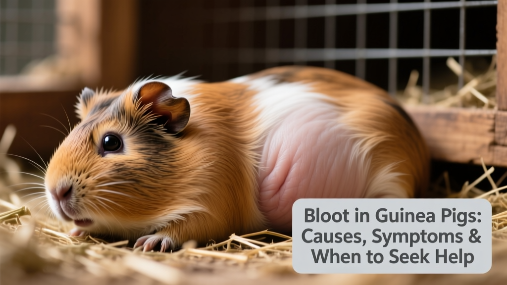 Bloat in Guinea Pigs: Causes, Symptoms, and When To Get Help