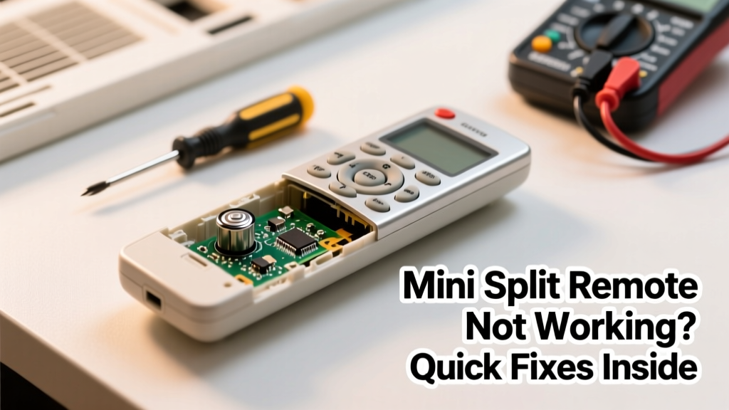 Mini Split Remote Not Working? Quick Fixes Inside