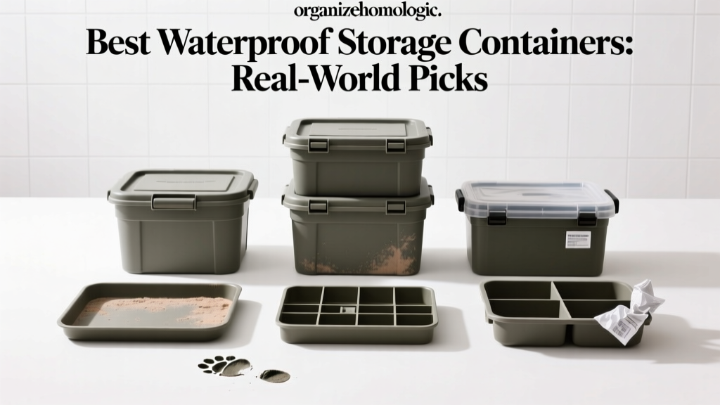 Best Waterproof Storage Containers: Real-World Picks