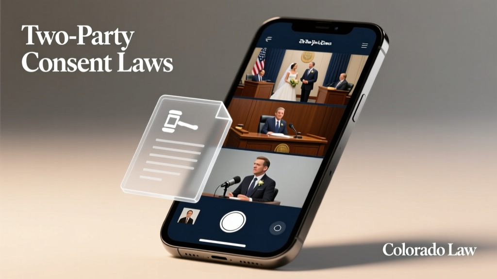 Colorado Two-Party Consent: When You Don’t Need It (2026)