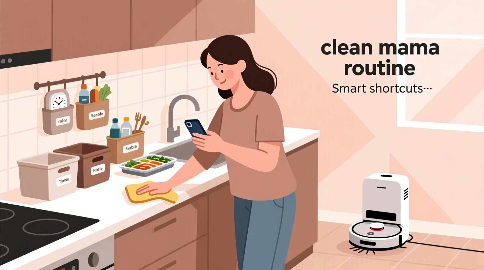 how to shortcut the clean mama routine