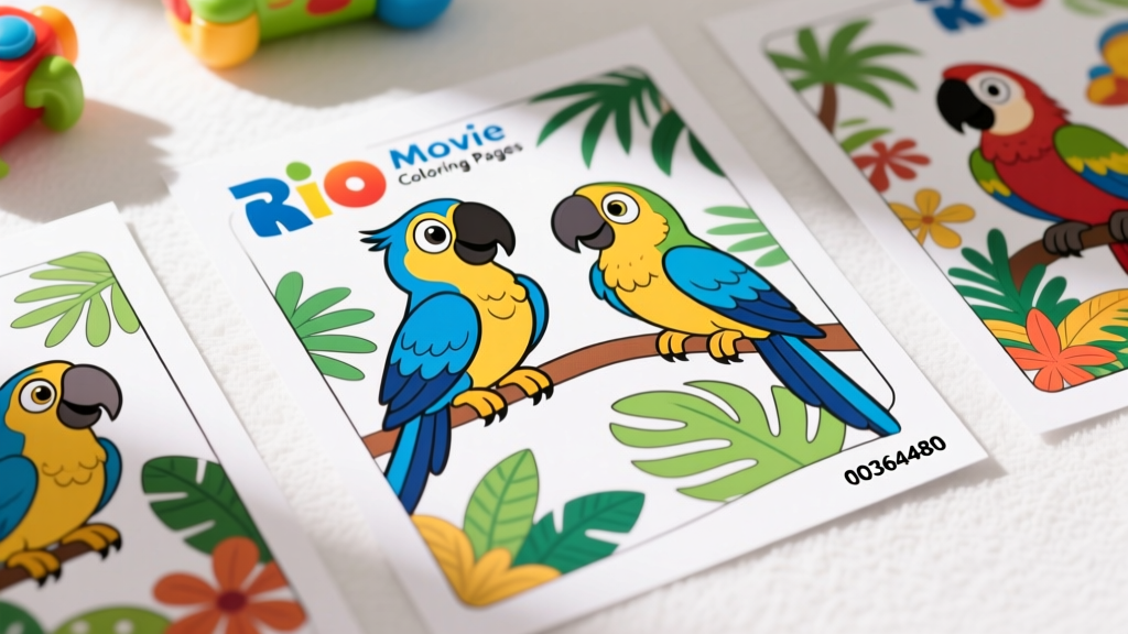 Rio Movie Coloring Pages #00364480: Safety, Developmental Value, and Industry Standards for Children’s Art Activities