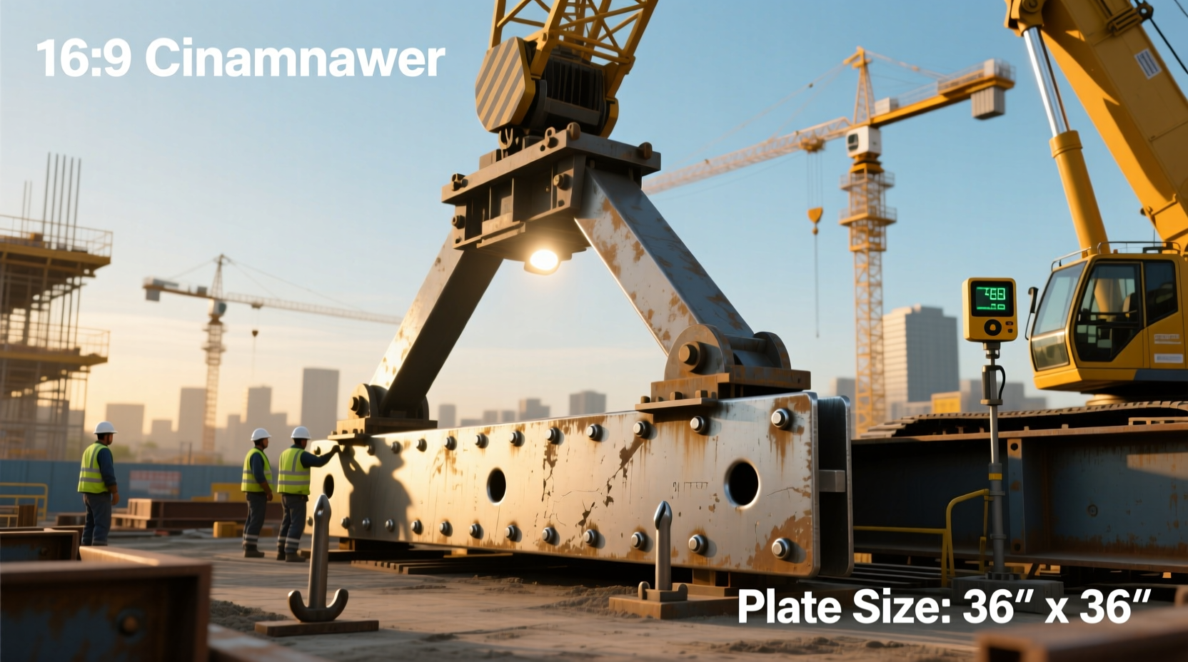 How to Choose Crane Outrigger Plate, What Plate Size Should Be Used Under the Float Outrigger?