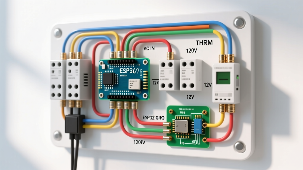 Wiring Diagram for RV Air Conditioner: 120V & Thermostat Setup