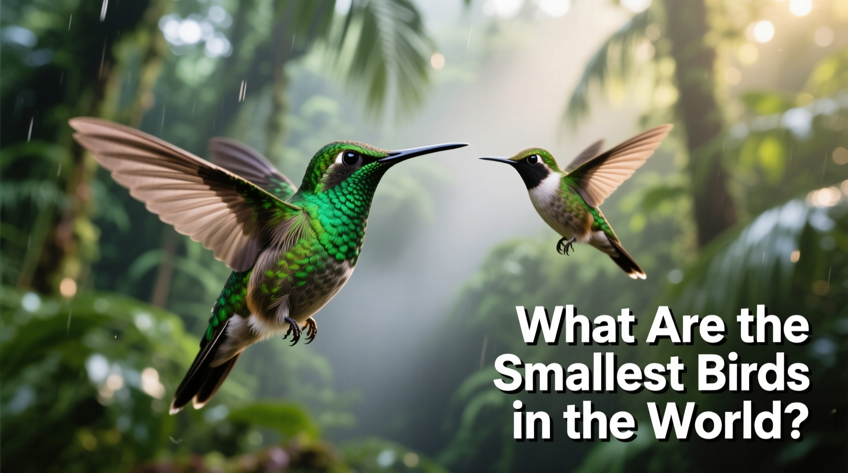 what are the smallest birds in the world