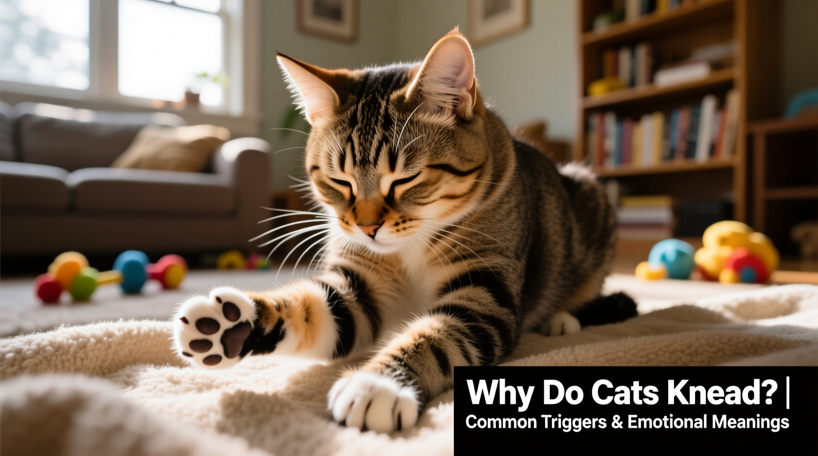 why do cats knead like kittens common triggers and emotional meanings