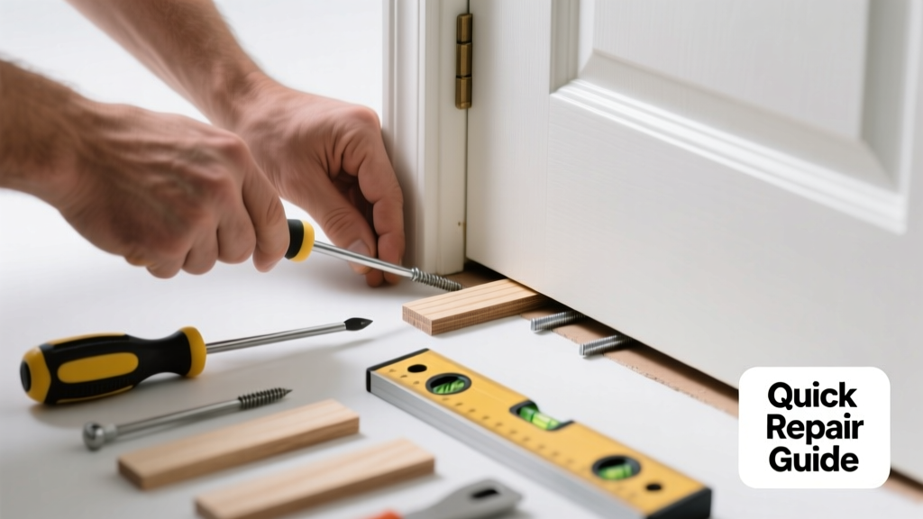 Fixing a Door Gap Too Large: Quick Repair Guide
