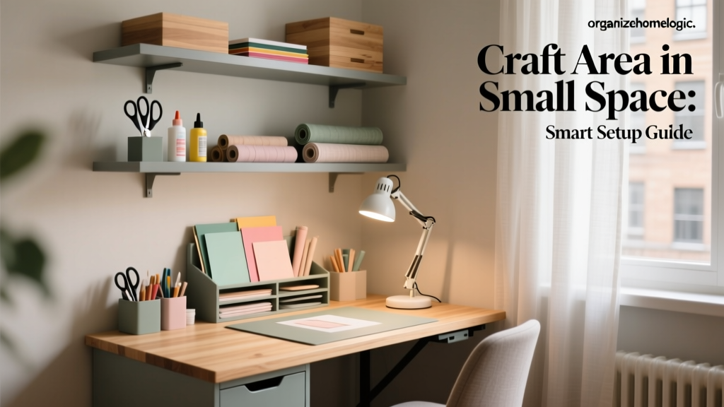 Craft Area in Small Space: Smart Setup Guide