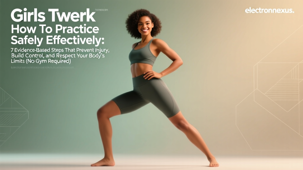 Girls Twerk How To Practice Safely Effectively: 7 Evidence-Based Steps That Prevent Injury, Build Control, and Respect Your Body’s Limits (No Gym Required)