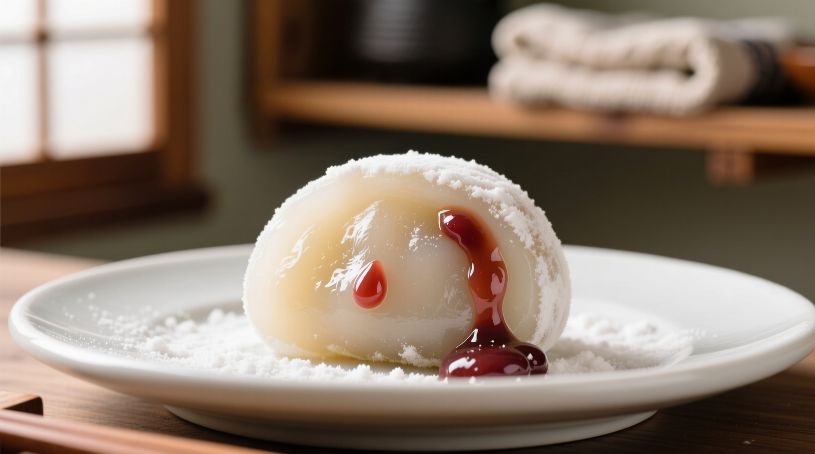 what does mochi taste like