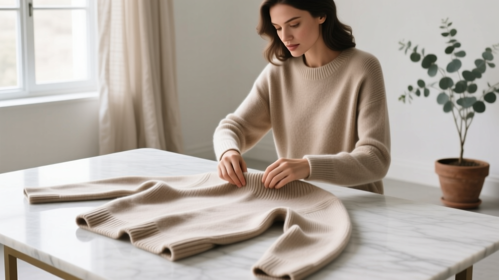 How to Reshape Cashmere After Washing: Pro Tips