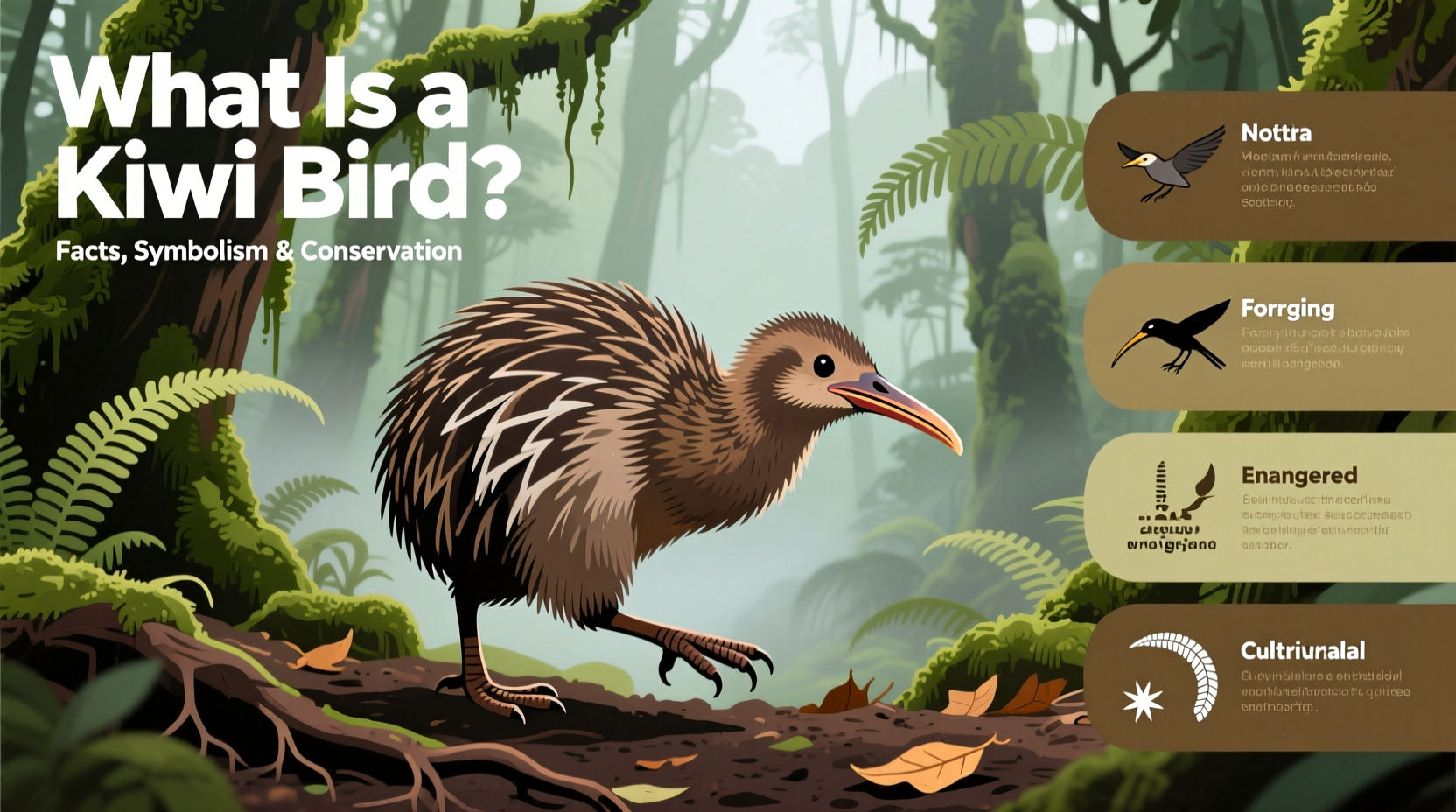 what is a kiwi bird