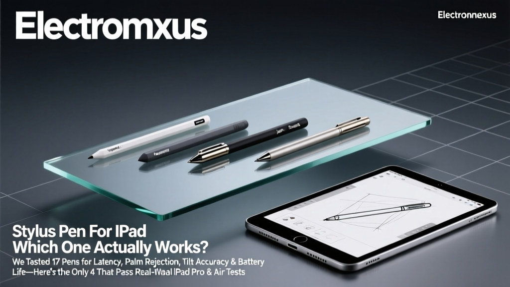 Stylus Pen For Ipad Which One Actually Works? We Tested 17 Pens for Latency, Palm Rejection, Tilt Accuracy & Battery Life—Here’s the Only 4 That Pass Real-World iPad Pro & Air Tests