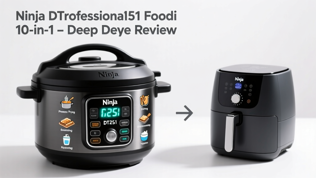 Ninja DT251 Foodi 10-in-1 Air Fryer Review