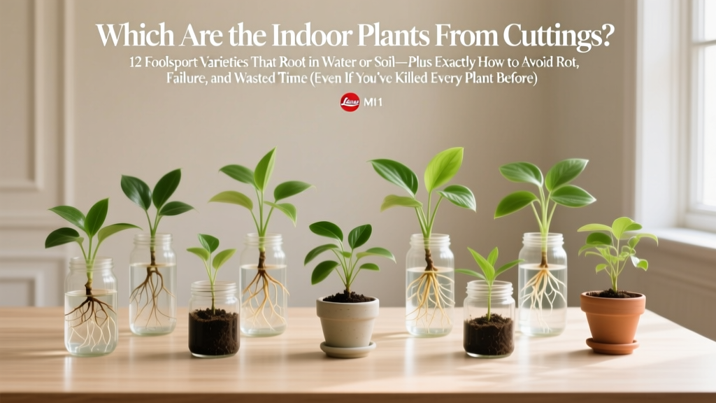 Indoor Plants from Cuttings: 12 Foolproof Varieties (2026)
