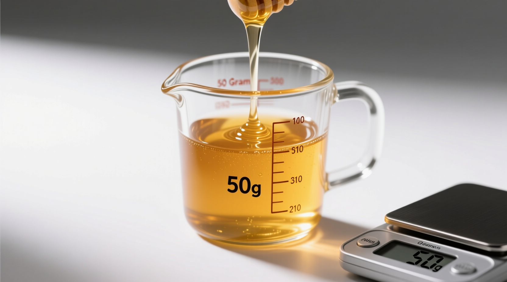 50 grams honey to tablespoons when precision matters