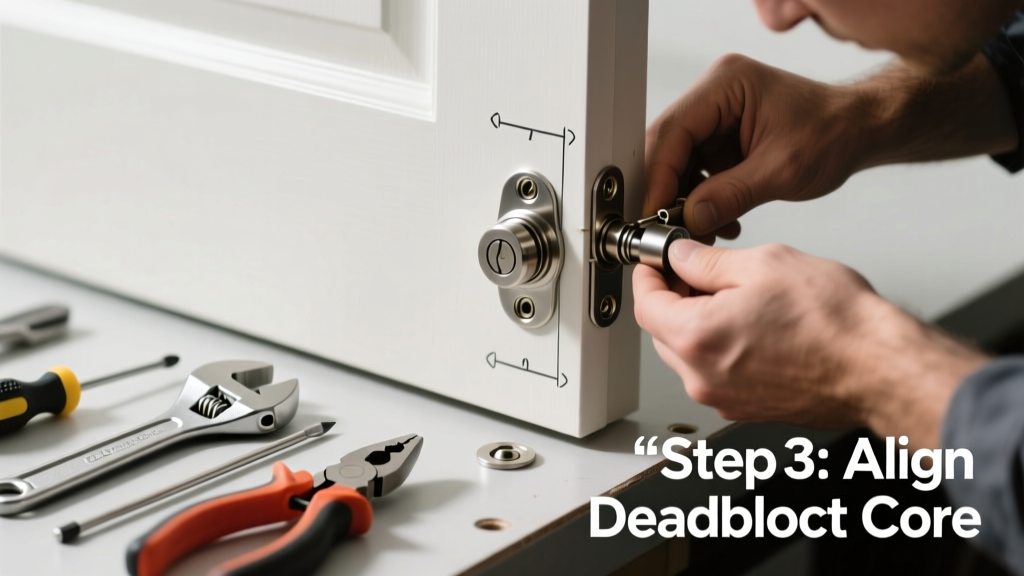 Fixing a Misaligned Door Deadbolt: Replacement Part Guide