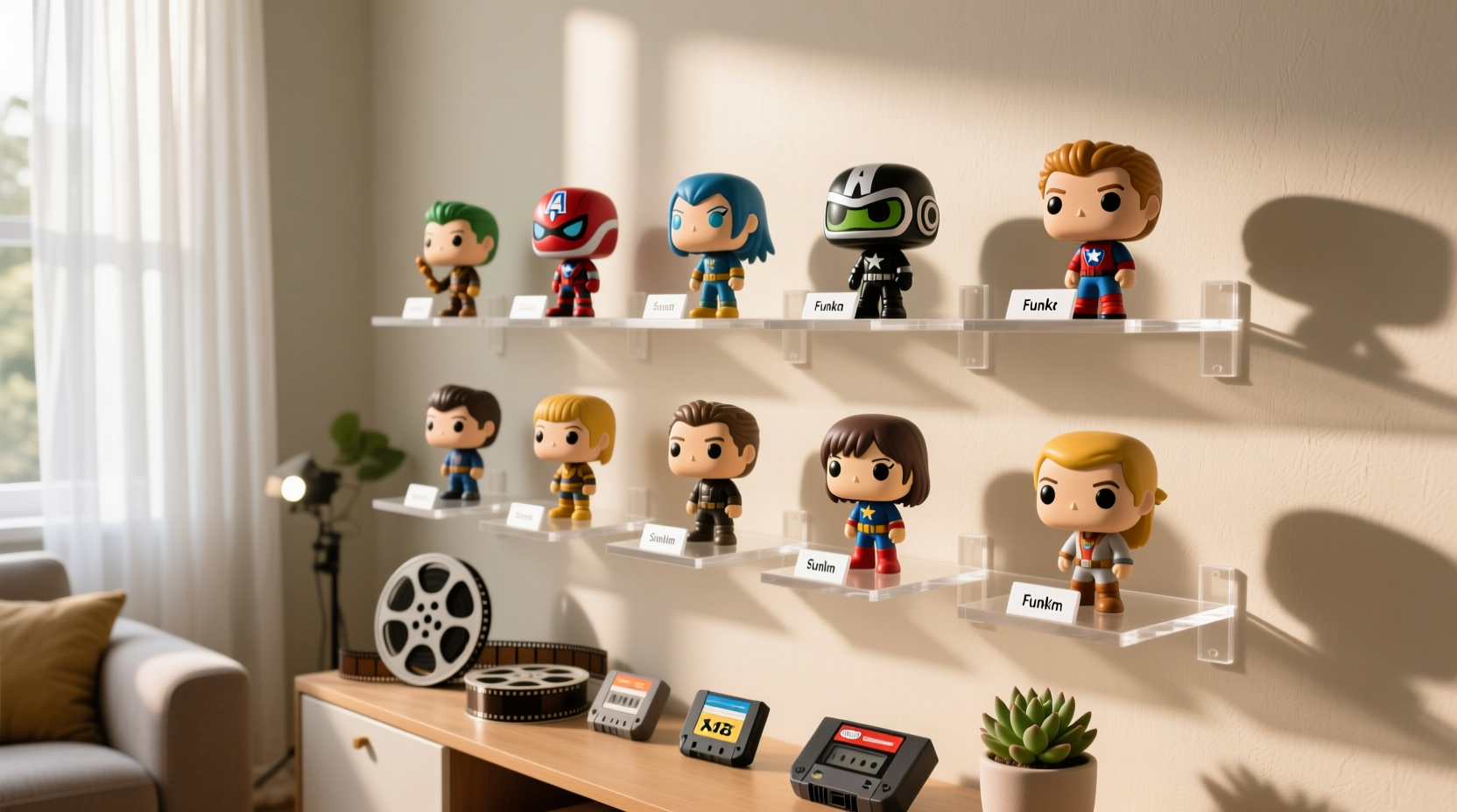 best ways to display collectible funko pops without fading from sunlight