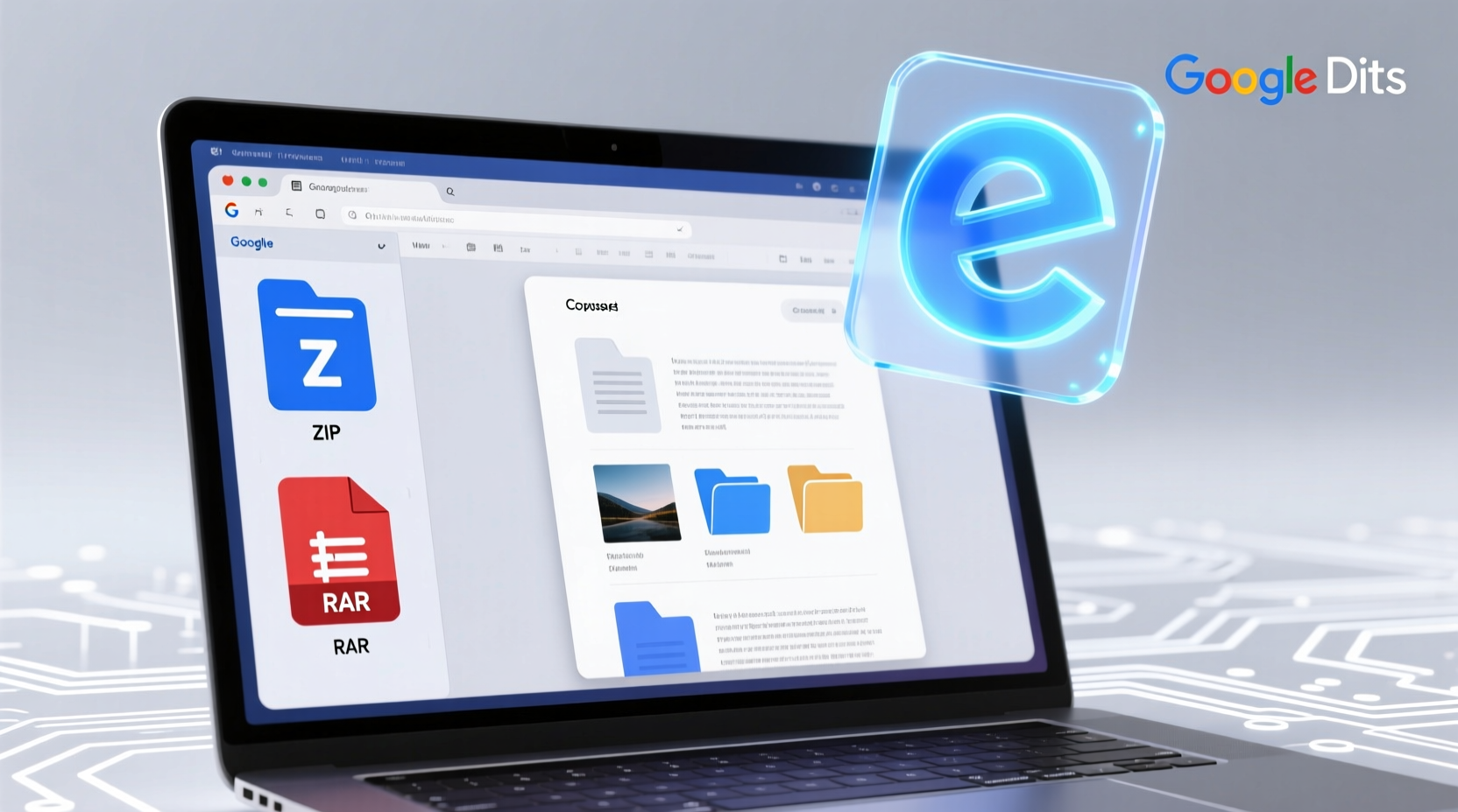 view zip and rar files in google docs with this handy e