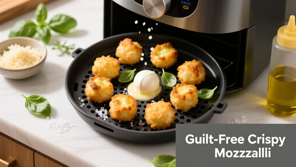 How to Air Fry Mozzarella: Crispy, Golden & Guilt-Free