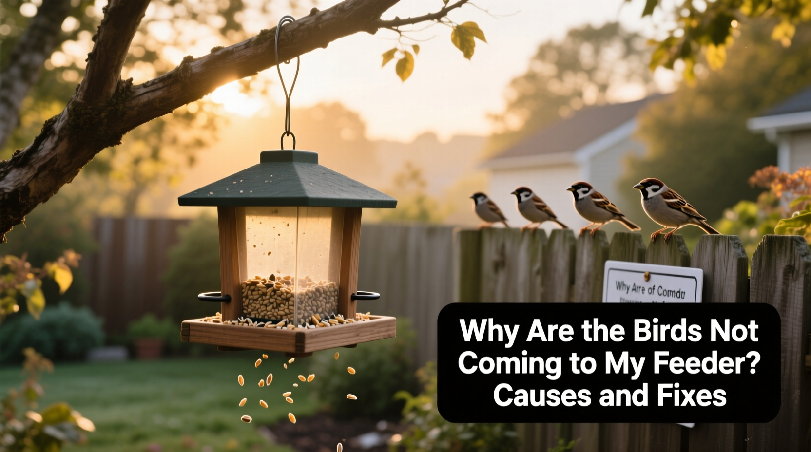 Why Are the Birds Not Coming to My Feeder? Causes and Fixes