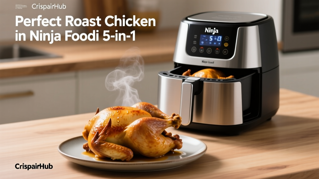 Perfect Roast Chicken in Ninja Foodi 5-in-1