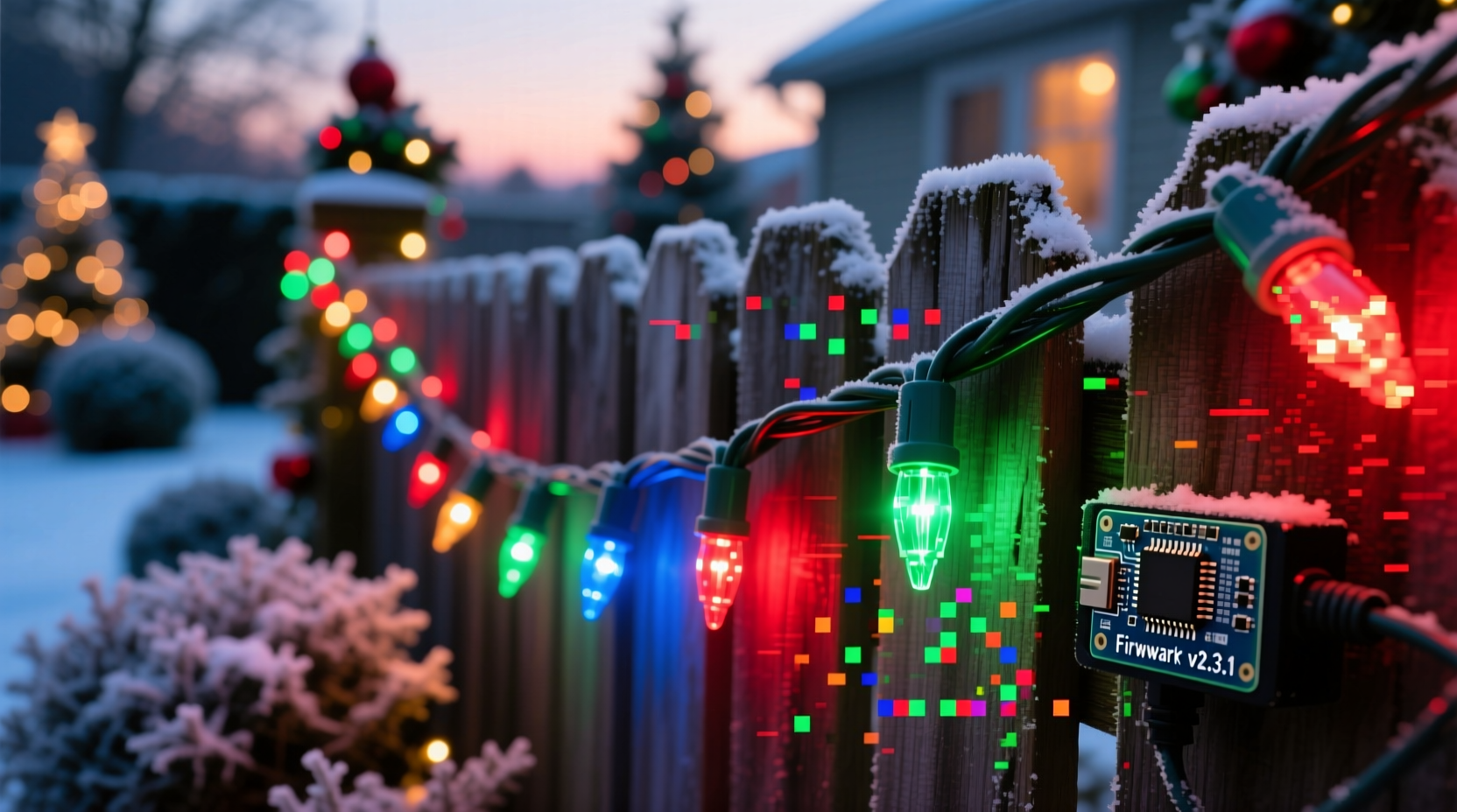 why do my christmas lights change color unexpectedly firmware glitches