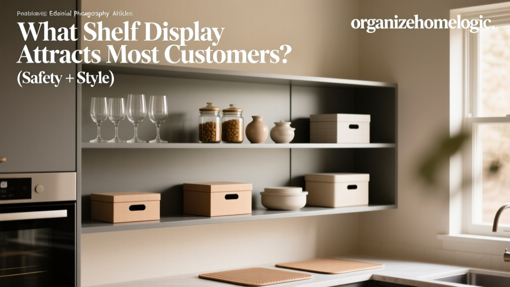 What Shelf Display Attracts Most Customers? (Safety + Style)