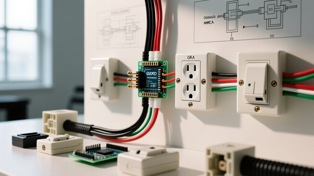 Electrical Receptacle Wiring Diagrams: Standard & GFCI Guide
