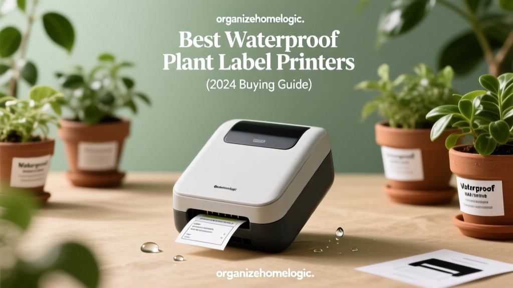 Best Waterproof Plant Label Printers (2024 Buying Guide)