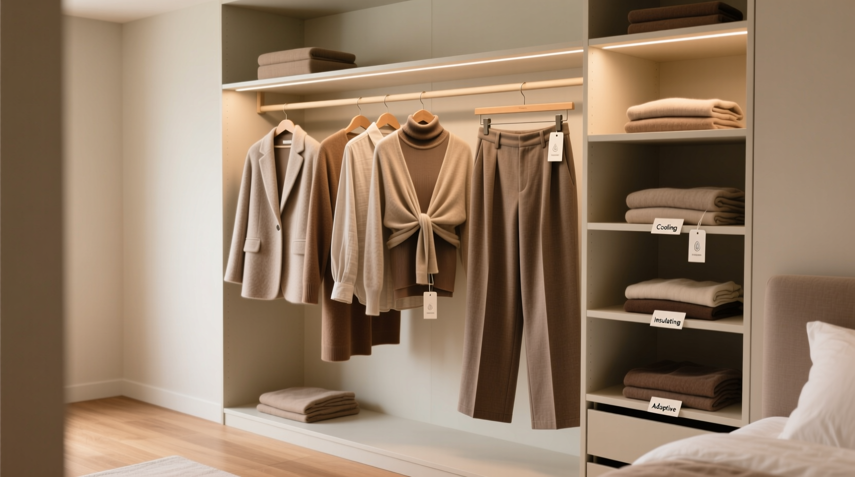 capsule wardrobe for hot flashes