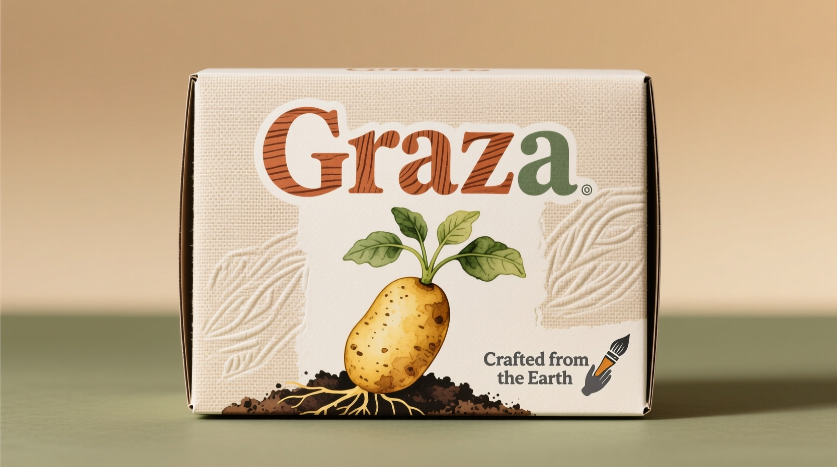 Graza potato chips in artisanal packaging