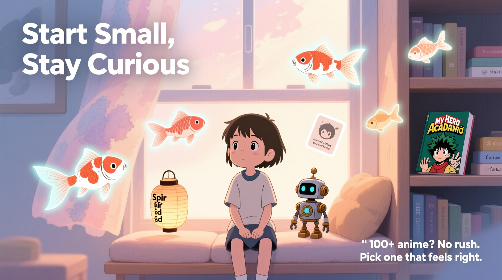 how to get into anime without feeling overwhelmed by choices