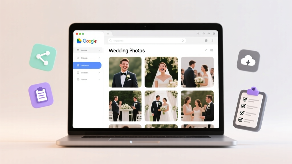 Google Drive Wedding Photos Setup Guide (2026)