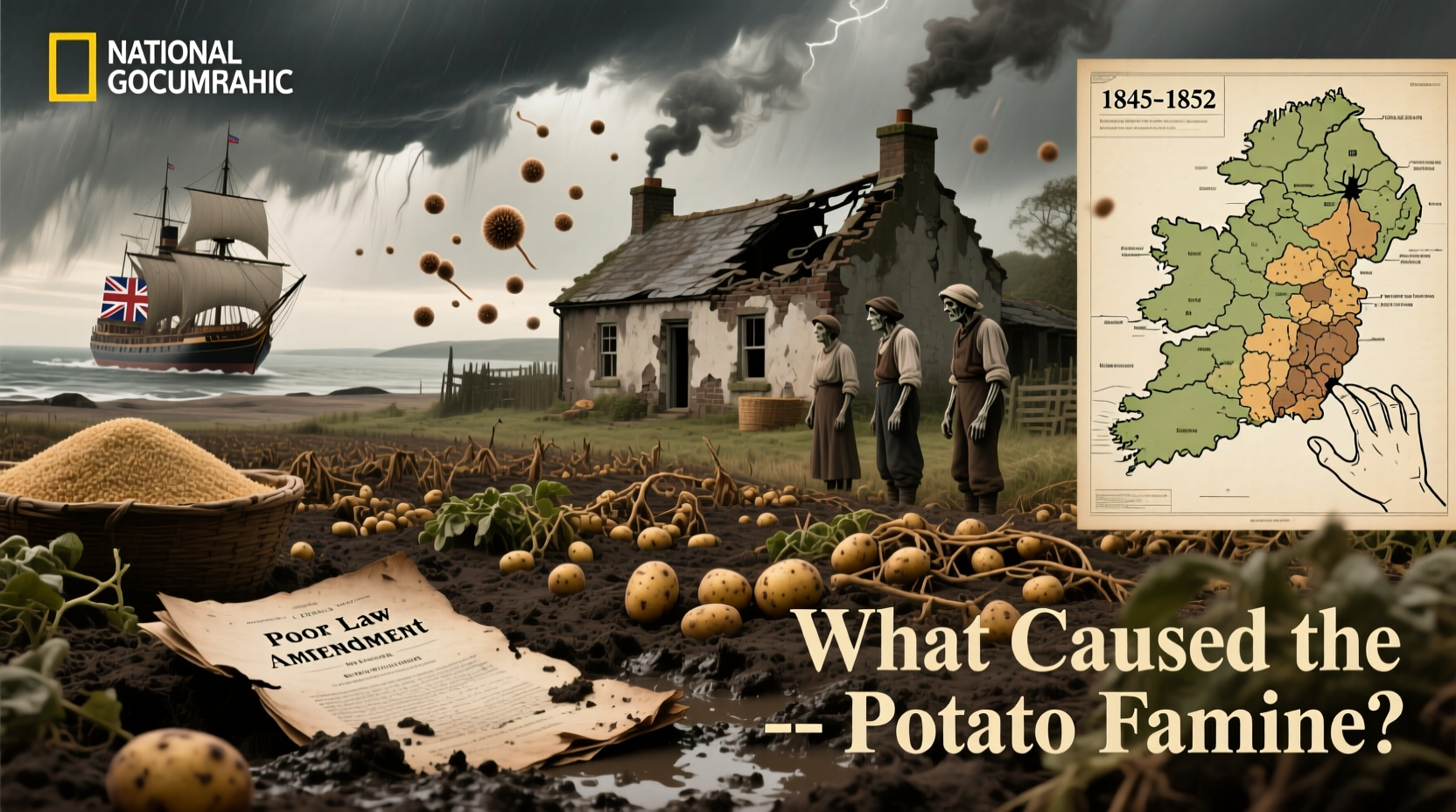 What Caused the Potato Famine: Disease and Policy Failures