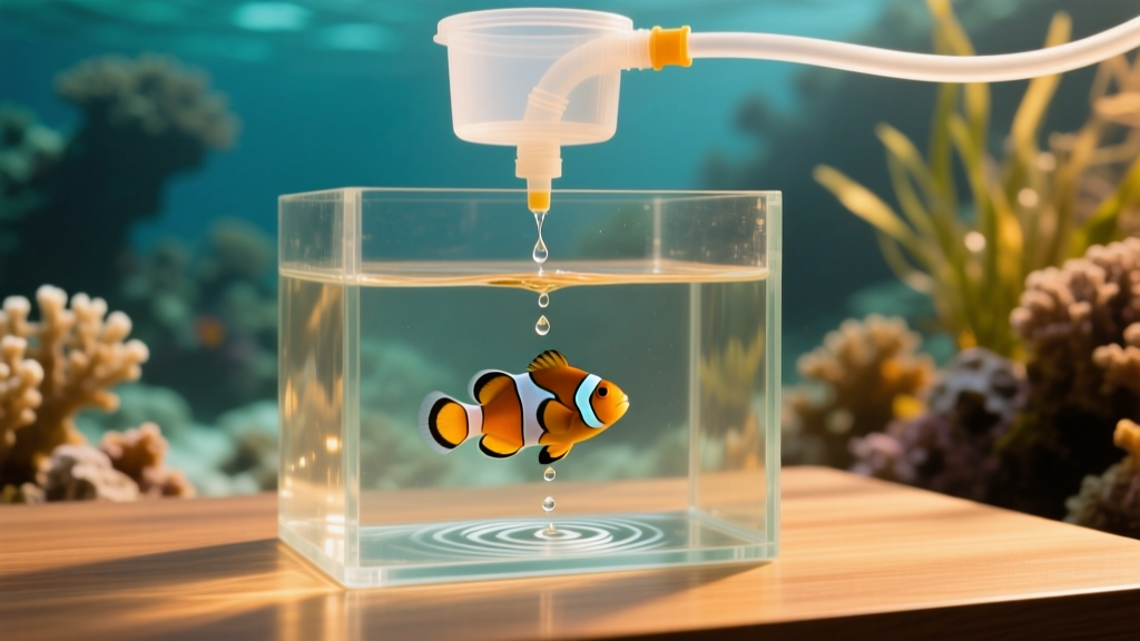 Acclimating Saltwater Aquarium Fish With the Drip Line Method