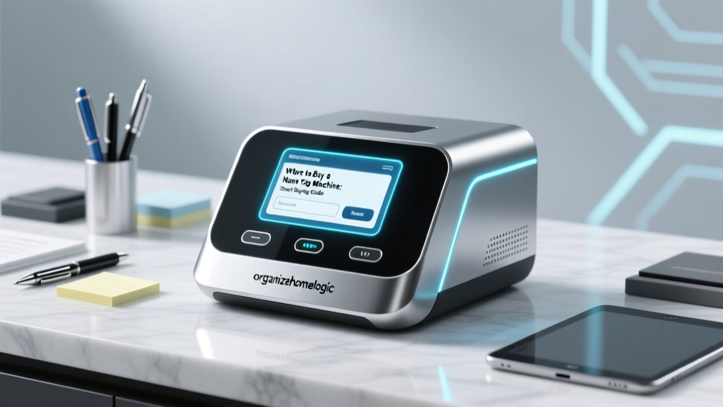 Where to Buy a Name Tag Machine: Smart Buying Guide