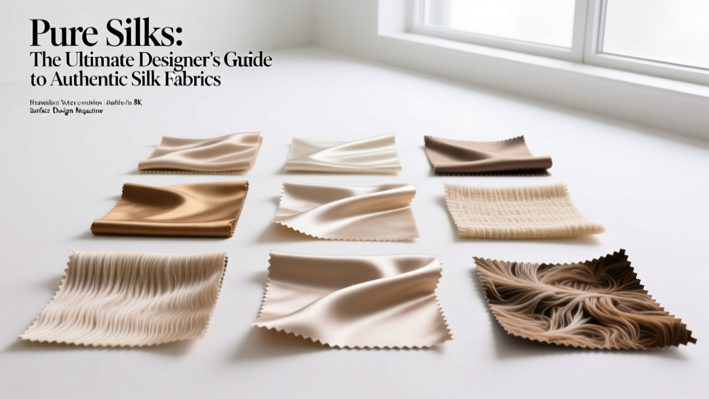 Pure Silks: The Ultimate Designer’s Guide to Authentic Silk Fabrics