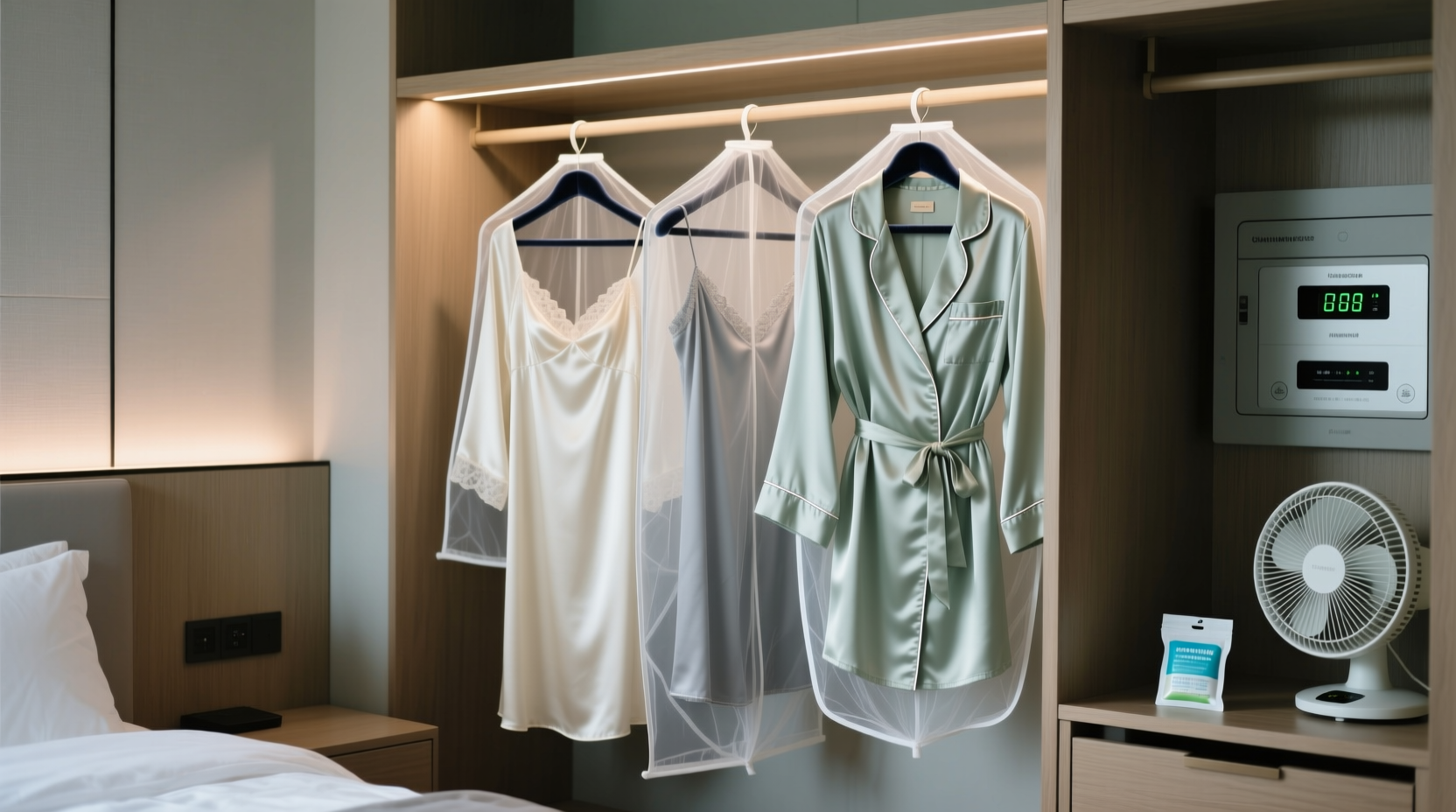 silk sleepwear storage tips