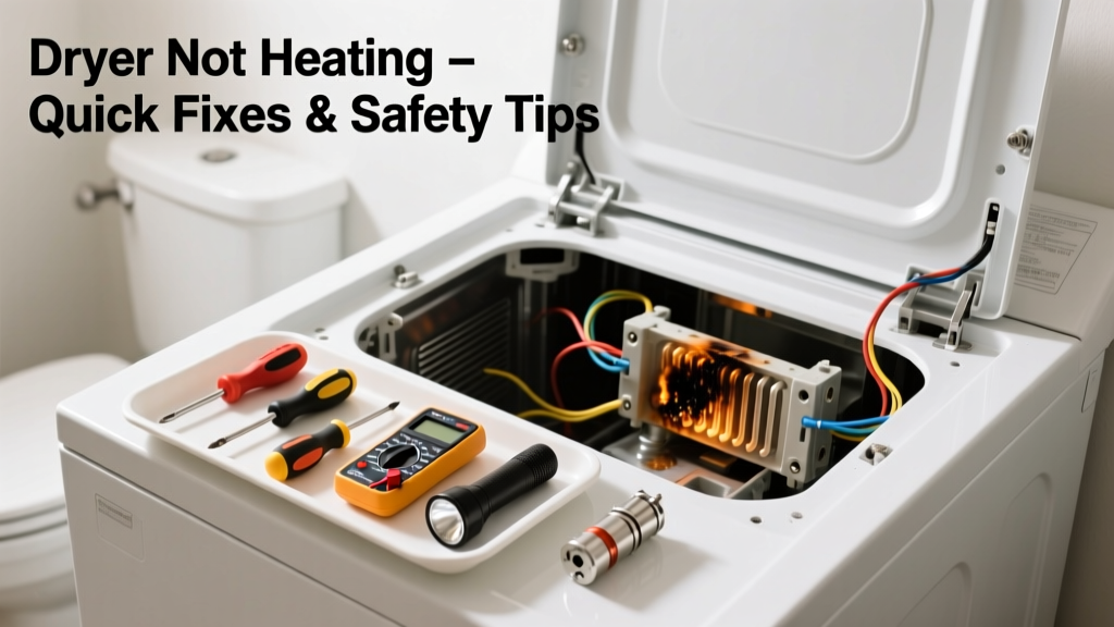 Dryer Not Heating in Bathroom: Quick Fixes & Safety Tips