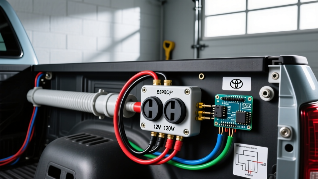 Toyota Tacoma Electrical Outlet Upgrade: 12V & 120V Wiring Guide