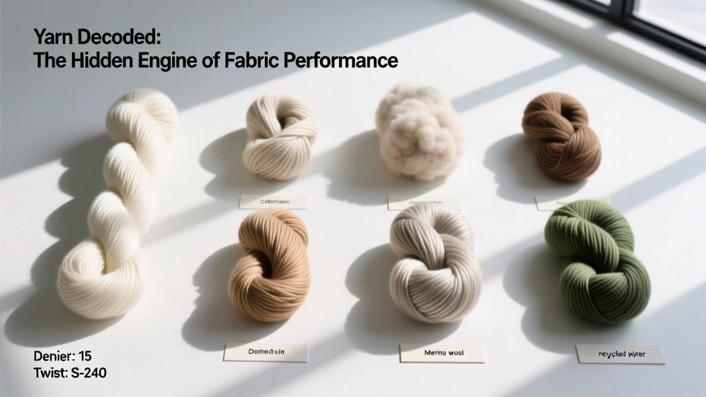 Yarn and thread