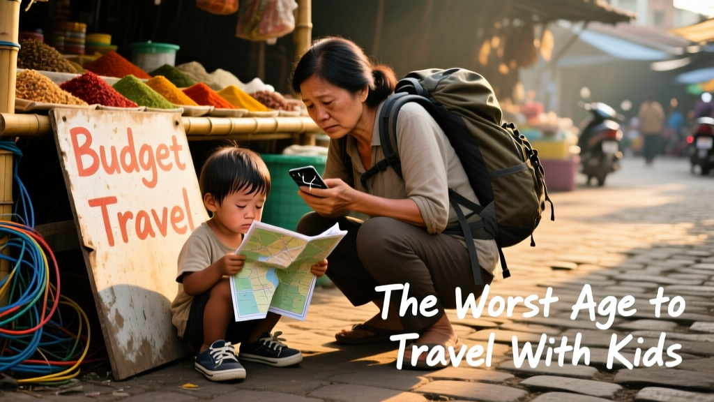 The Worst Age to Travel With Kids: A Real-World Story (and Why 2.5–4.2 Years Is the Perfect Storm)